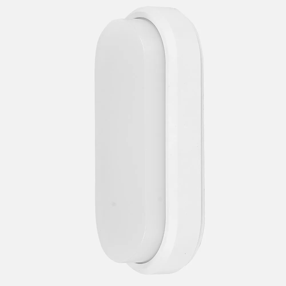 Aplique 18w 6400k Yucatan Oval Ip65 Blanco 23x10,5x5,5 1710 Lm