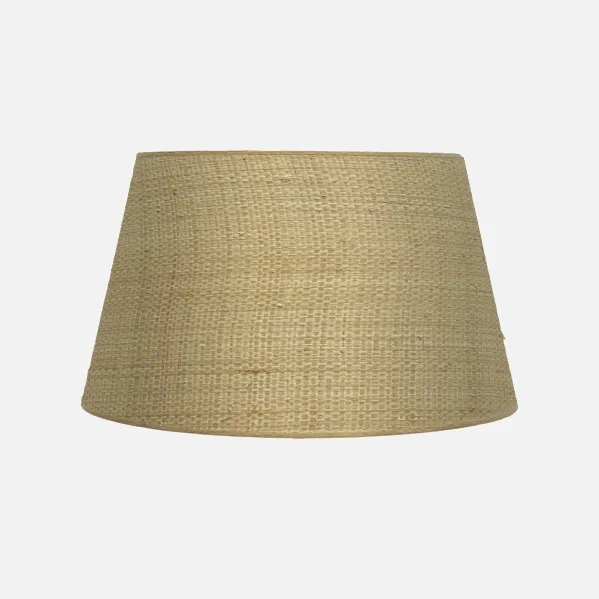 Pantalla Salma E27 Natural 40dx30dx25h Conica   Abierta