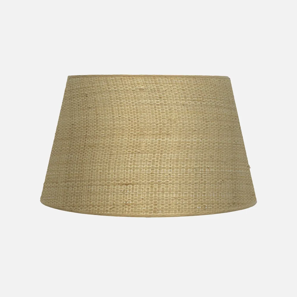 178314086 - Pantalla Salma E27 Natural 40dx30dx25h Conica   Abierta