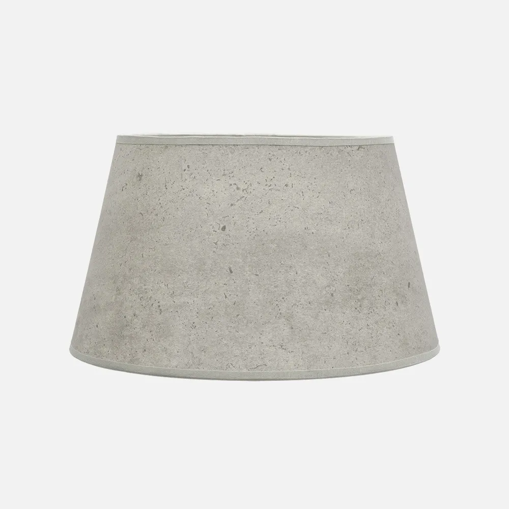 178314028 - Lampshade Salma E27 Cement Grey 40dx30dx25h Conical  Open