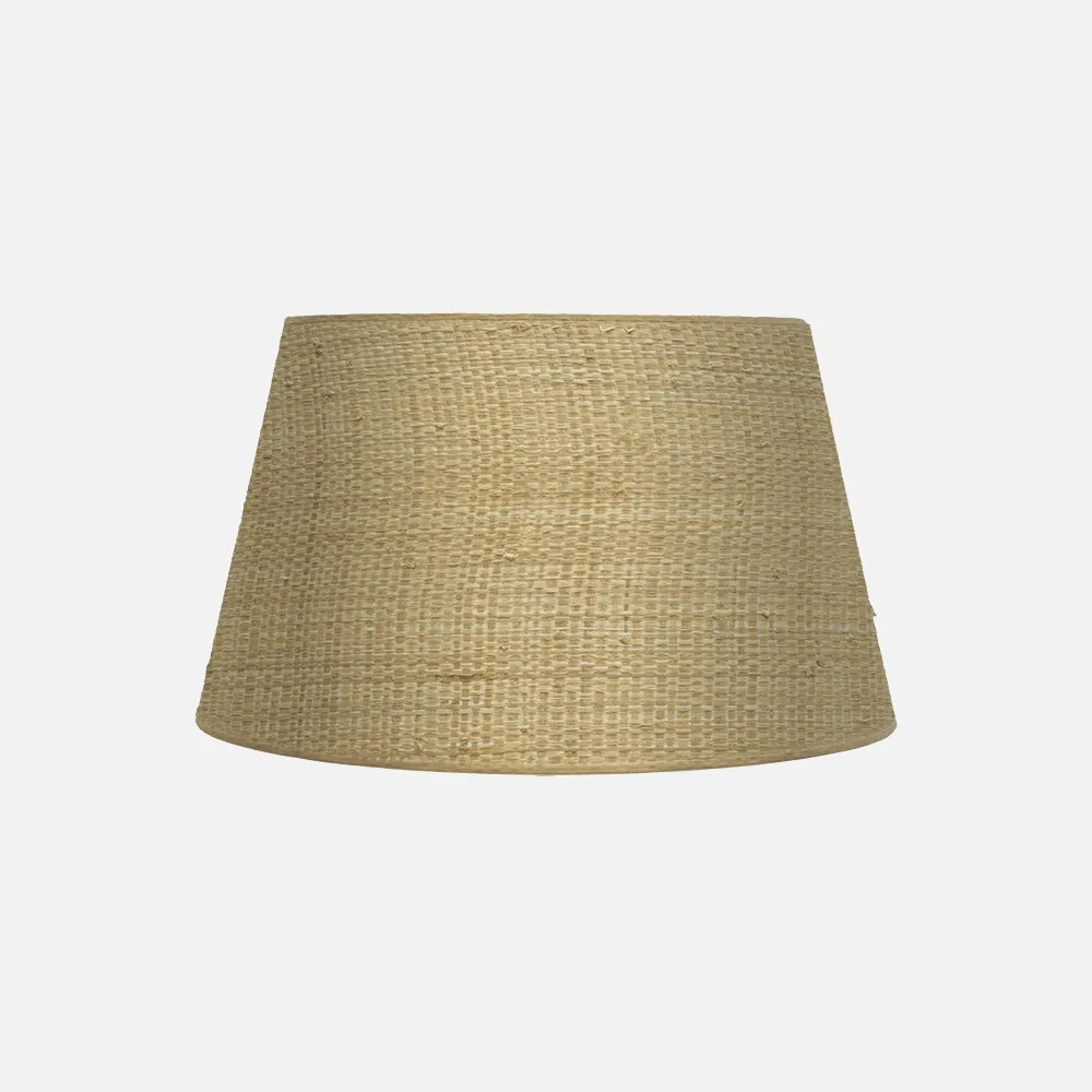 178313586 - Pantalla Salma E27 Natural 35dx25dx20h Conica   Abierta