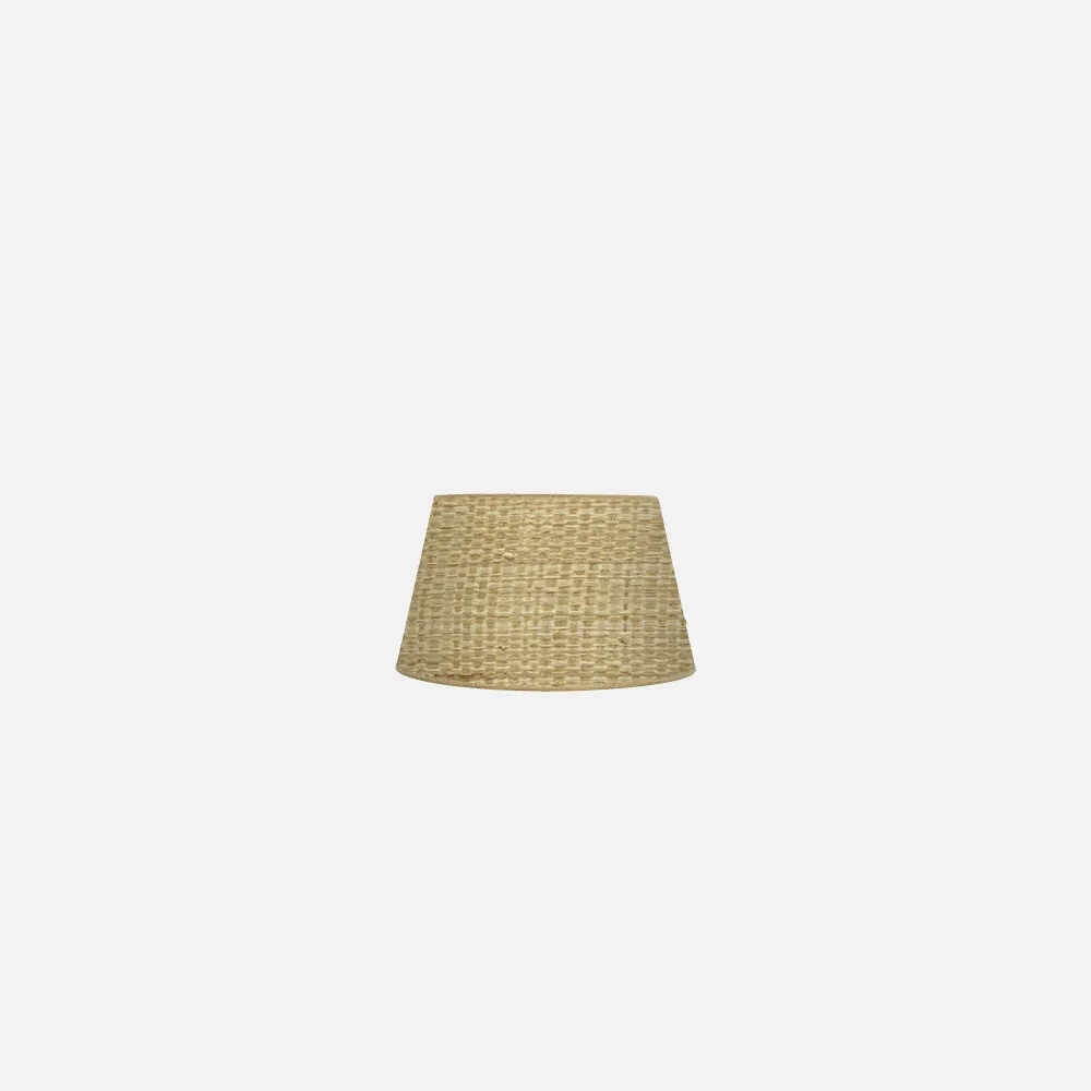 178311586 - Lampshade Salma E27 Natural 15dx12dx13h Conical Open