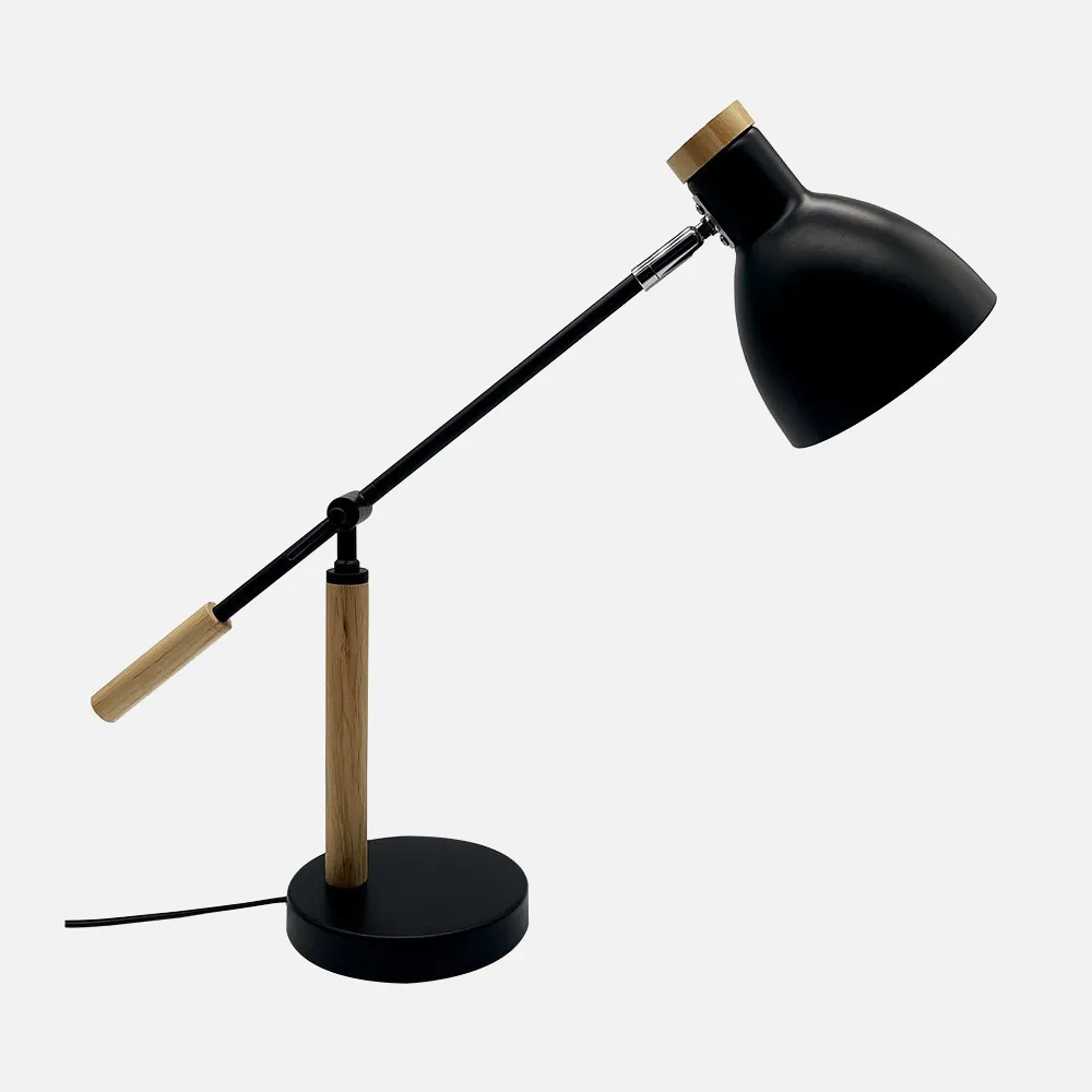 161971009 - Desk lamp Biel 1xe27 Black/there is 48x15x50 Cm Adjustable 360º And Articulated