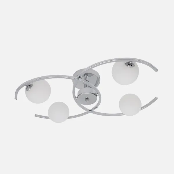 Plafon Conil 4xg9 Cromo 16x58x37 Cm