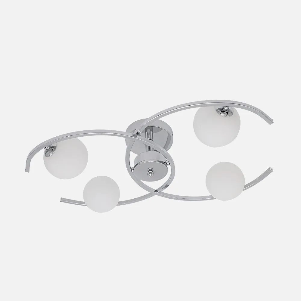 Plafon Conil 4xg9 Cromo 16x58x37 Cm