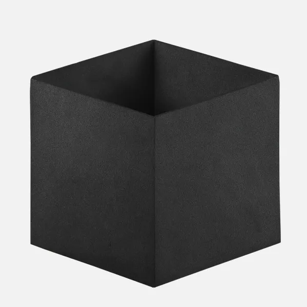 Apliq. Barredor De Pared 10w 4000k Murakami Negro 950lm 20x17,5x9 Cm Ip65 Aluminio
