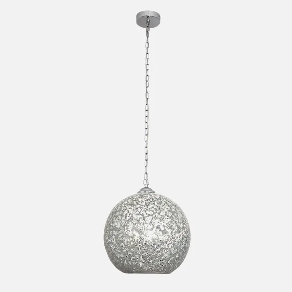 Pendant light Tenor 1xe27 Chrome Mosaic Regx30x30 Cm