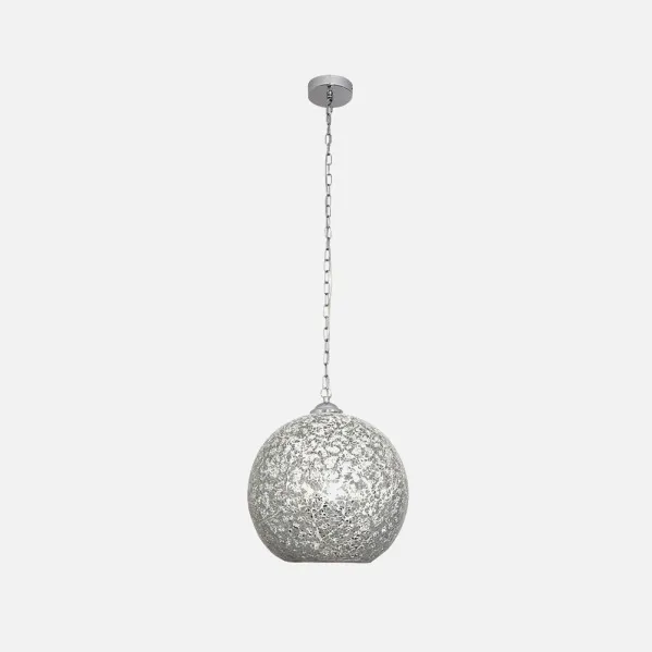 Pendant light Tenor 1xe27 Chrome Mosaic Regx25x25 Cm