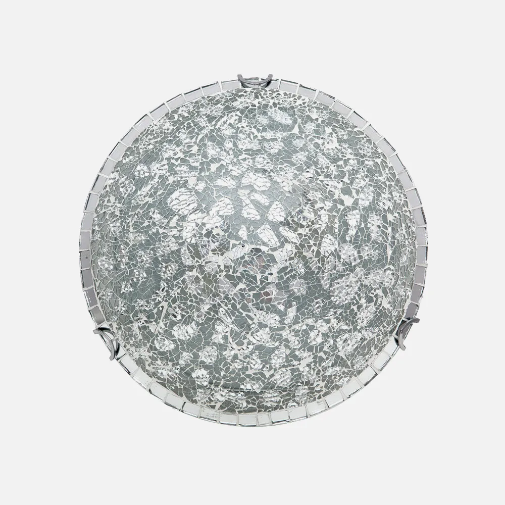 177583020 - Ceiling light Tenor 2xe27 Chrome Mosaic 10x30x30 Cm