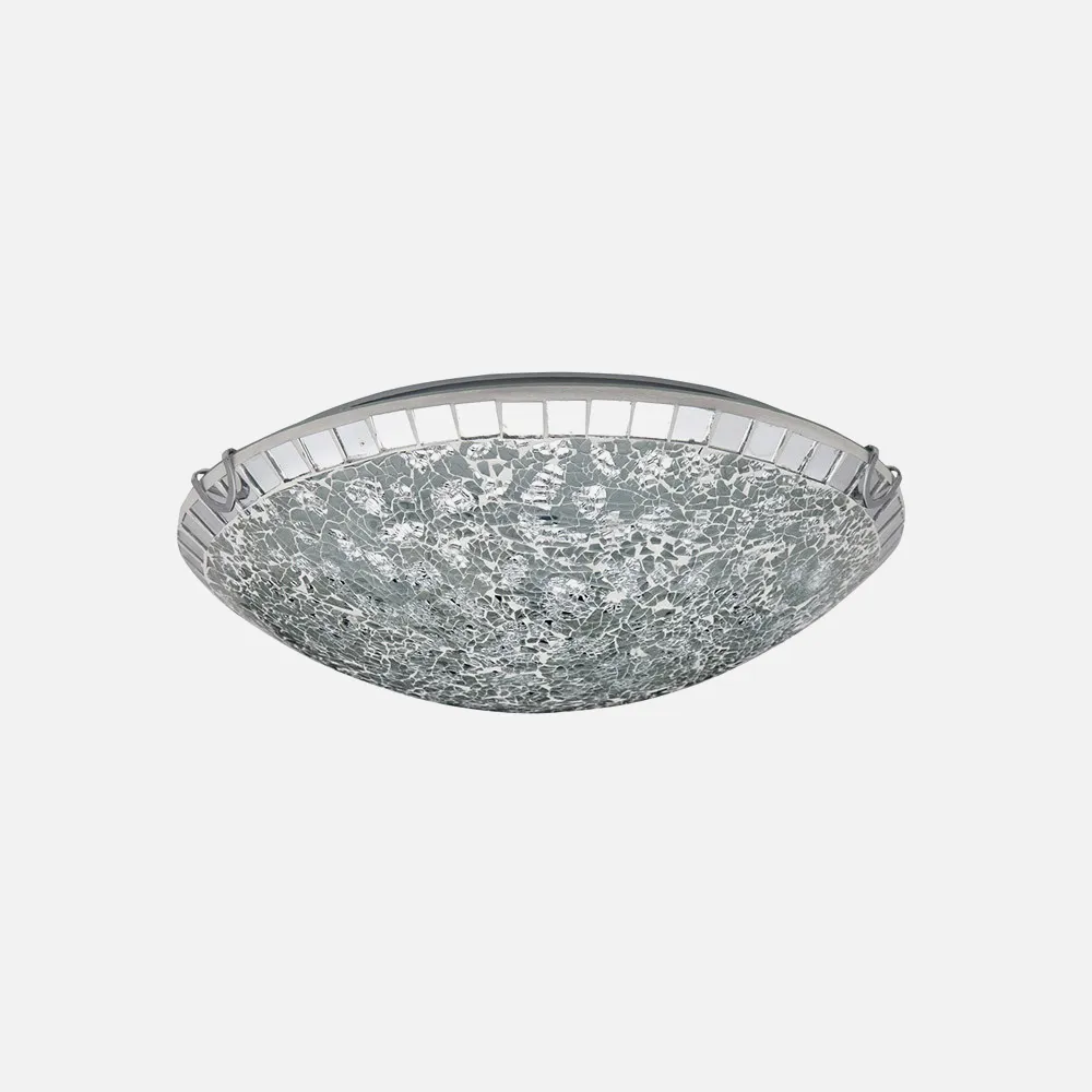 Plafon Tenor 2xe27 Cromo Mosaico 10x30x30 Cm