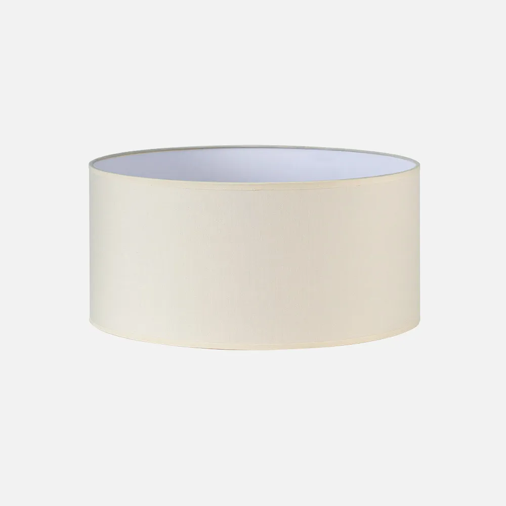 176134515 - Lampshade Cylindrical Dori E27 Beige 45Dx45dx22h Cm Knitted Popelin
