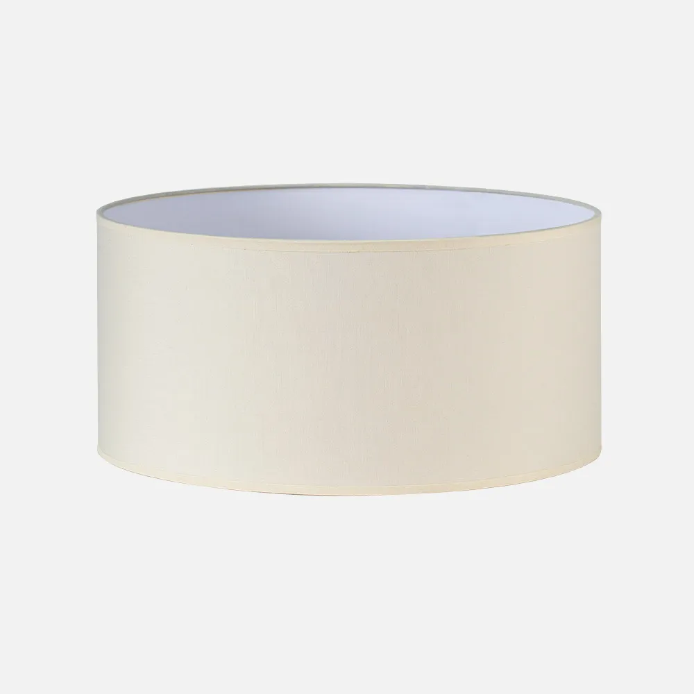 176135015 - Lampshade Cylindrical Dori M10 Beige 50Dx50dx25h Cm Knitted Popelin