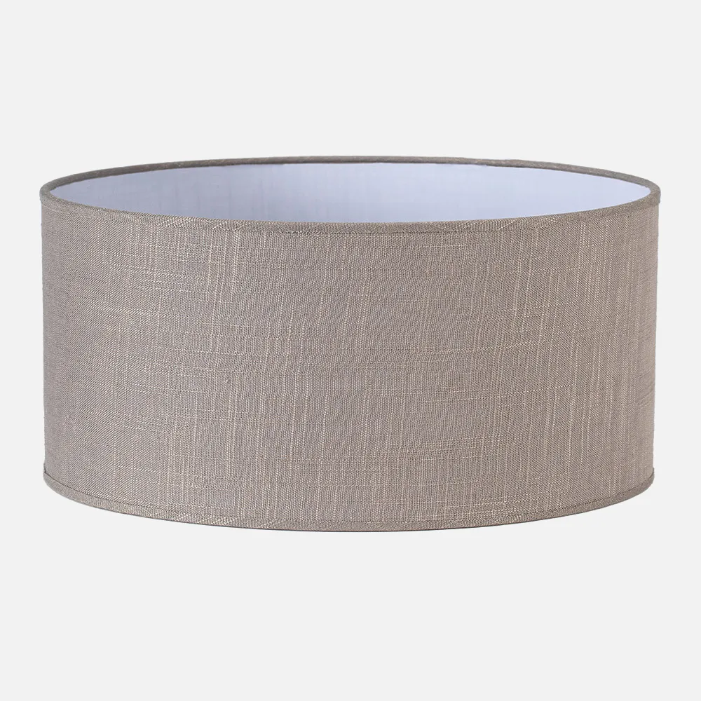 176336028 - Pantalla Cilindrica Happy M10 Lino Gris 60dx60dx30h