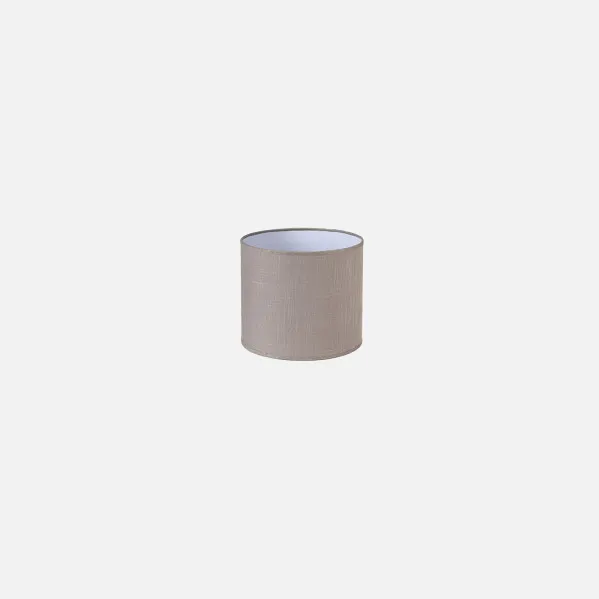 Lâmpada Cilíndrica Feliz Pinza Linen Grey 14dx14dx13h