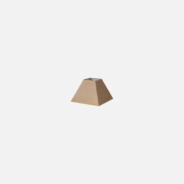 Pantalla Piramide Divos Pinza Marron 12dx7dx10h Saco-yute