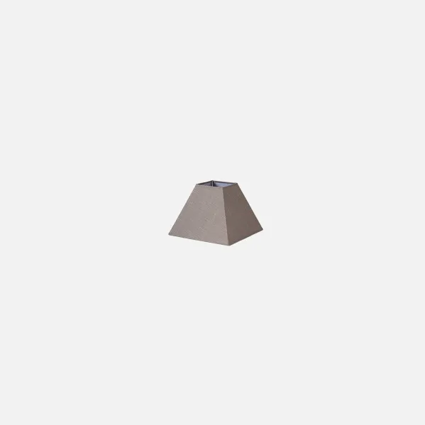 Pantalla Piramide Tenorio Pinza Lino Gris 12dx7dx10h
