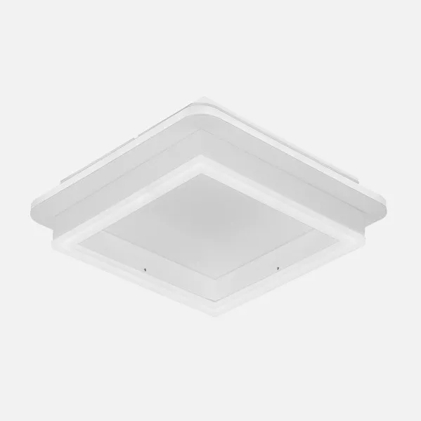 Plafon 41w 3000-4000-6000k Elma Blanco 7x24x24 3895 Lm C/memoria De Color De Luz
