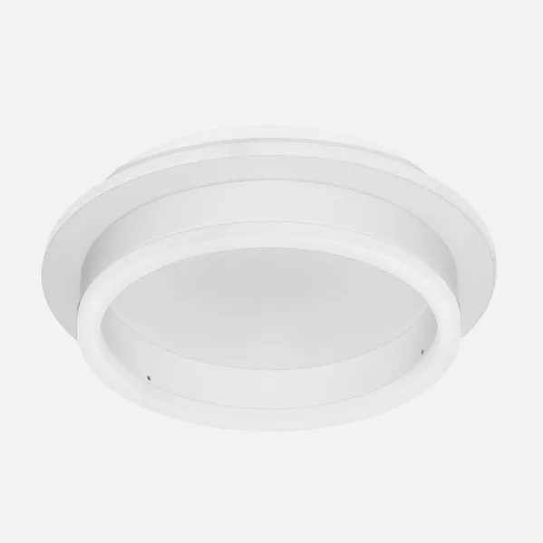 Plafon 30w 3000-4000-6000k Elma Blanco 7x24x24 Cm 2850 Lm C/memoria De Color De Luz