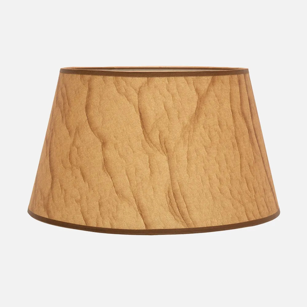 178314502 - Lampshade Salma E27 Parchment 45dx35dx30h Conical   Open