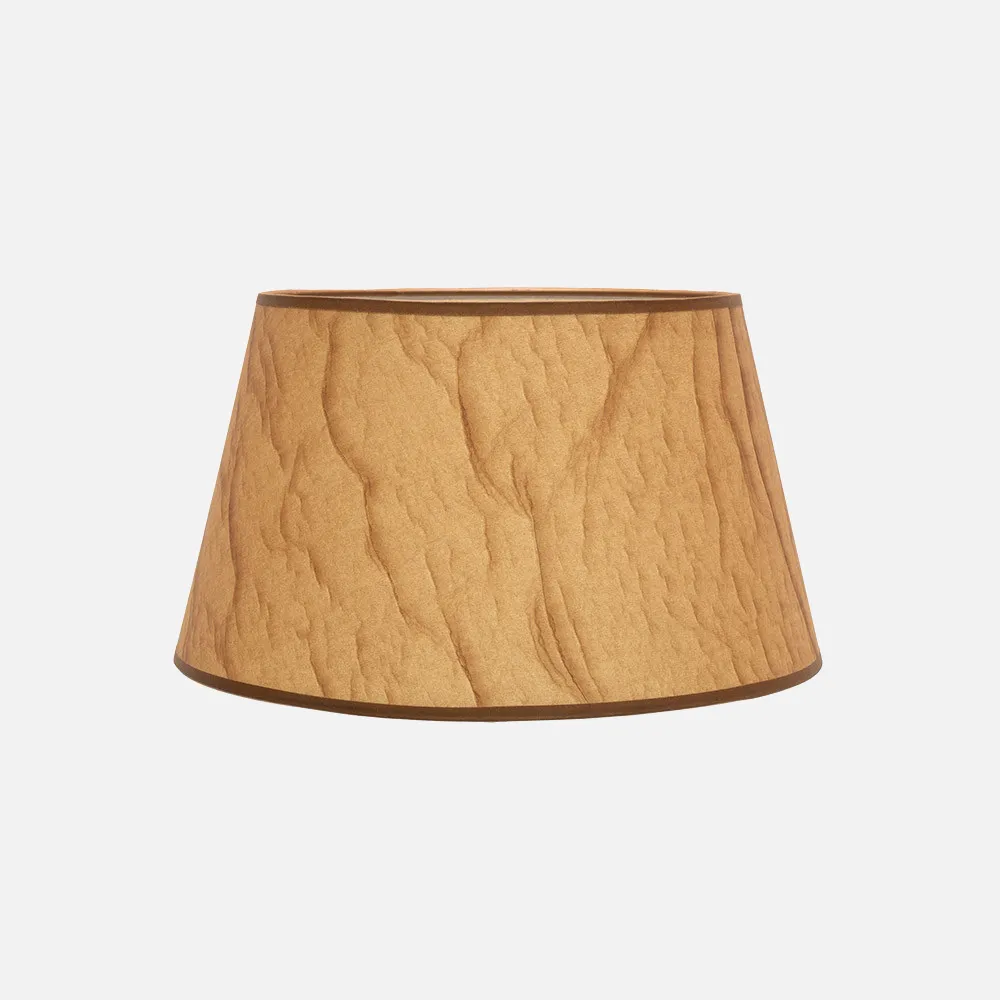 178313502 - Lampshade Salma E27 Parchment 35dx25dx20h Conical   Open