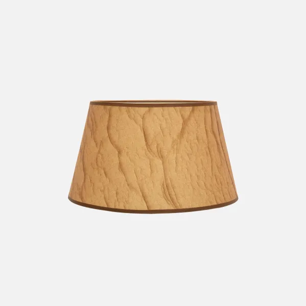 Lampshade Salma E27 Parchment 30dx22dx17h Conical   Open