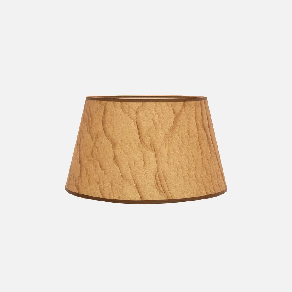 178313002 - Lampshade Salma E27 Parchment 30dx22dx17h Conical   Open