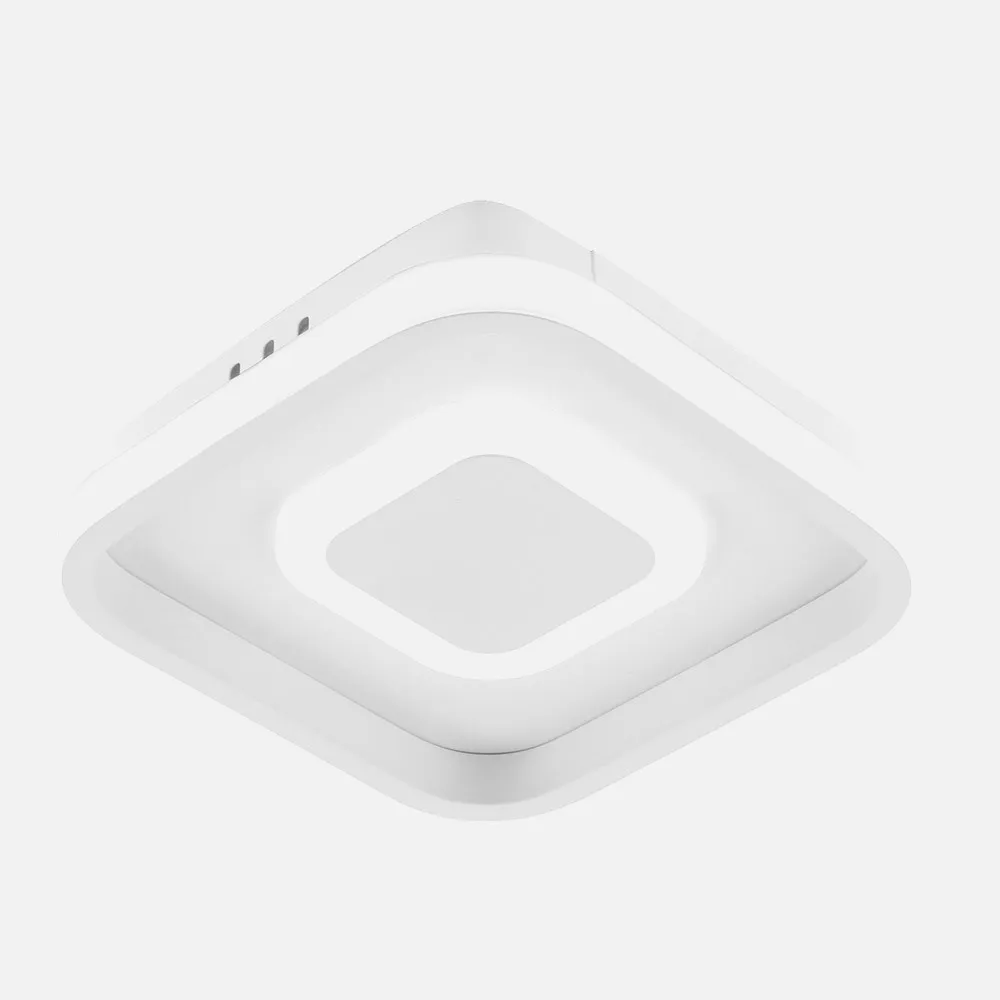 178582401 - Plafon 24w 3000-4000-6000k Elma Blanco 5,5x21x21 Cm 2280 Lm C/memoria De Color De Luz