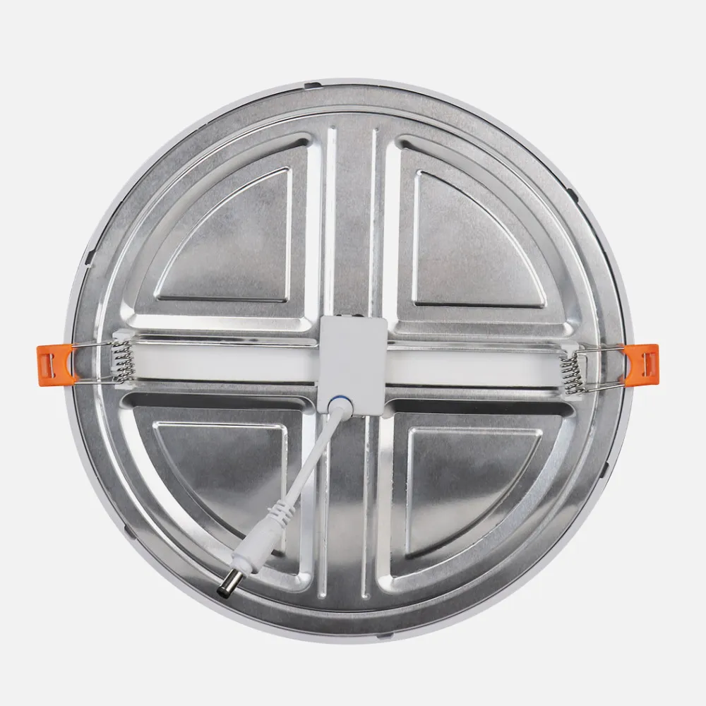 Downlight 20w 5500k Blanco Lejania 1x23x23 Cm 1900lm Empotrar Corte Ajustable 5-21d