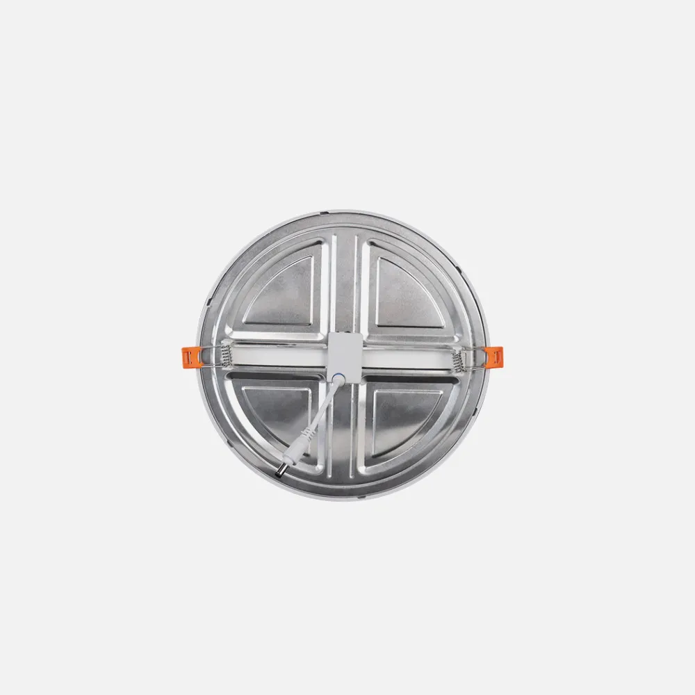 Downlight 8w 4000k Blanco Lejania 1x12x12 Cm 760lm Empotrar Corte Ajustable 5-10,5d