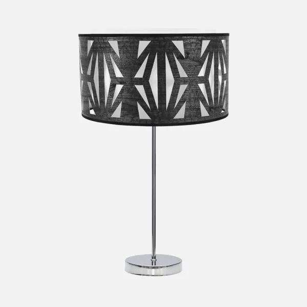 Cromo/Madera Negra