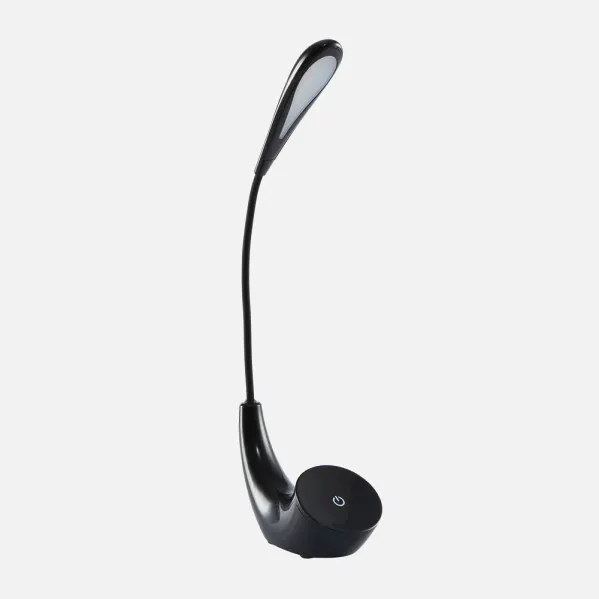 Desk lamp Ancla 5w 6000k Black 375lm 43x7,5x15,5 Cm Dimmable 3 Intensities, Flexible, Adjustable And Touch