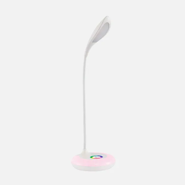 Flexo Elmo 5w 6000k Blanco 45x13x23,5 Cm C/base Rgb 375lm Regulable 3 Intensidades, Inalambrico,Flexible, Orientable Y Tactil 
