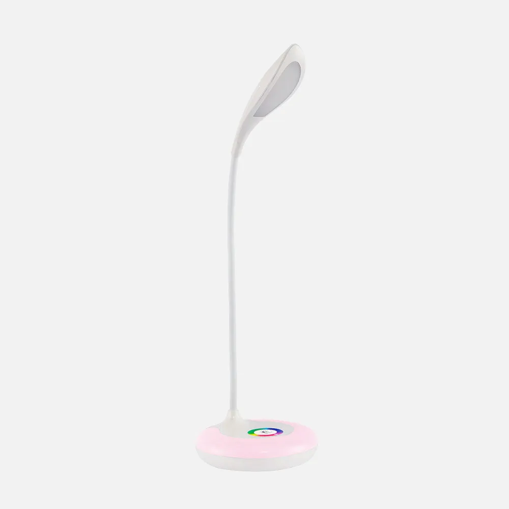 Flexo Elmo 5w 6000k Blanco 45x13x23,5 Cm C/base Rgb 375lm Regulable 3 Intensidades, Inalambrico, Flexible, Orientable Y Tactil 