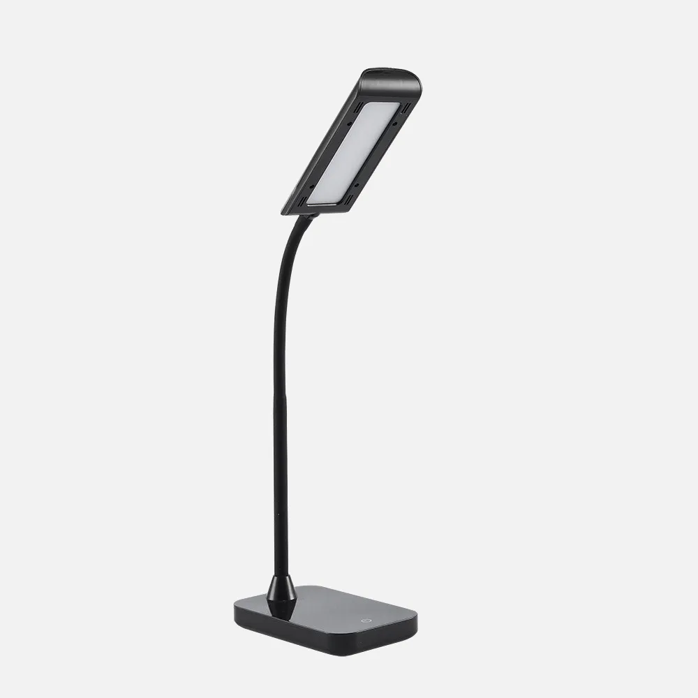 178871009 - Desk lamp Oliver 5w  6000k Black 375lm 43x10x25 Cm  Dimmable 3 Intensities, Flexible, Adjustable And Touch