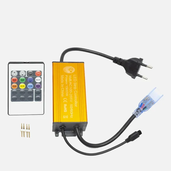 Control Remoto Rgb 220v 1500w Cinta Led 100m