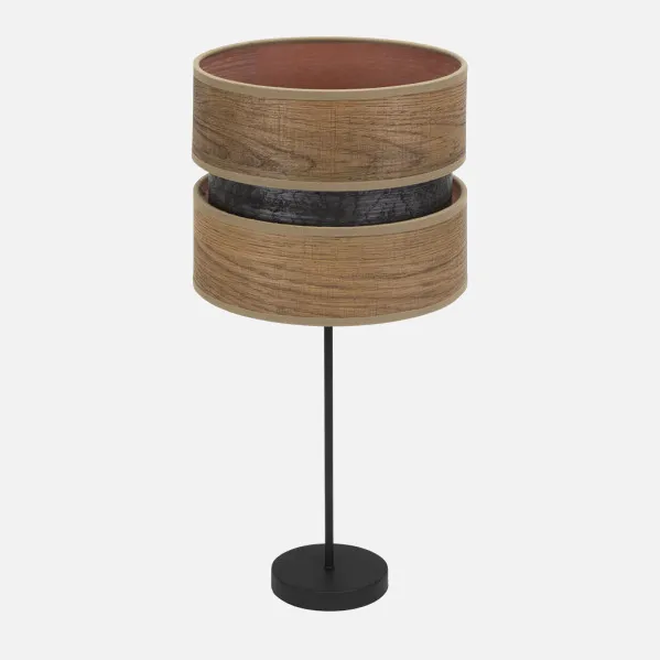 Negro/Madera Oscura