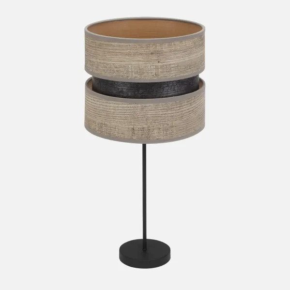 Negro/Madera Gris