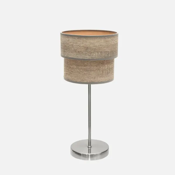 Níquel/Madera Gris
