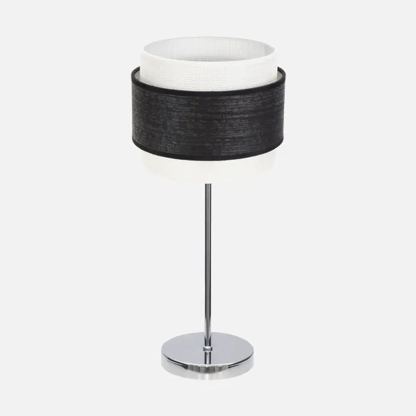 Cromo/Madera Negra