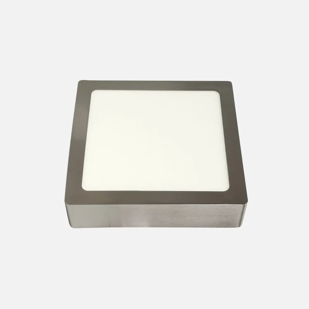 147191803 - Downlight Superf.toba 18w 4000k Niquel Cuadrado 1530lm 3,5x22,5x22,5 Cm