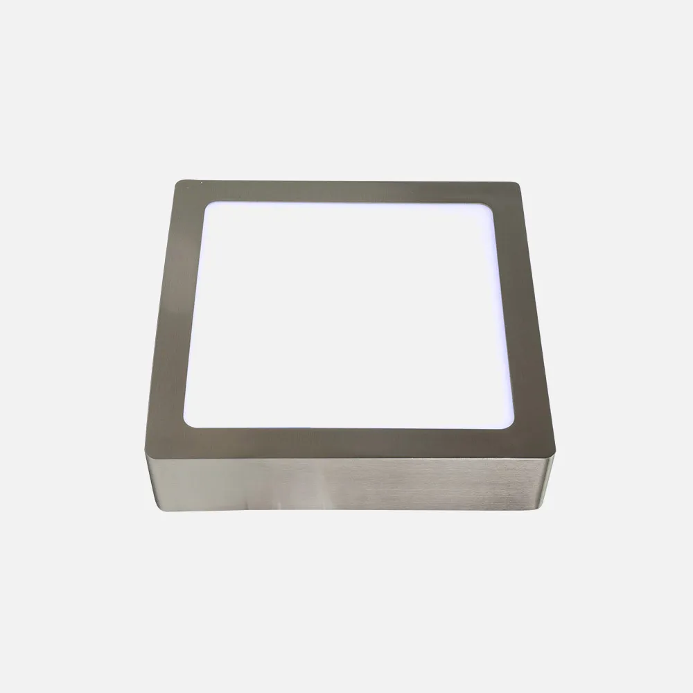 Downlight Superf.toba 18w 6500k Niquel Cuadrado 1530lm 3,5x22,5x22,5 Cm