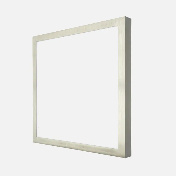 Plafon 48w 4000k 3,5x50x50 Cm Plano Niquel 4080lm