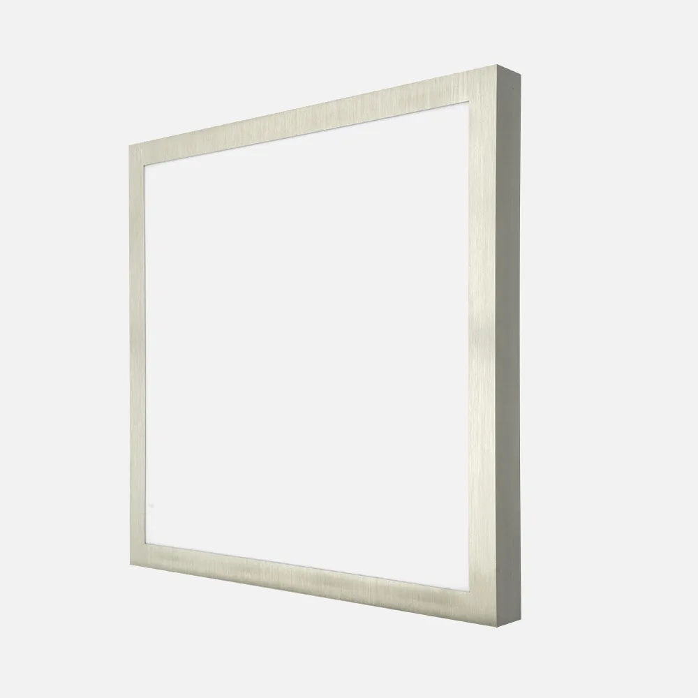 Plafon 48w 4000k 3,5x50x50 Cm Plano Niquel 4080lm