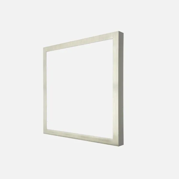 Plafon 36w 4000k  3,5x40x40 Cm Plano Niquel 3060lm