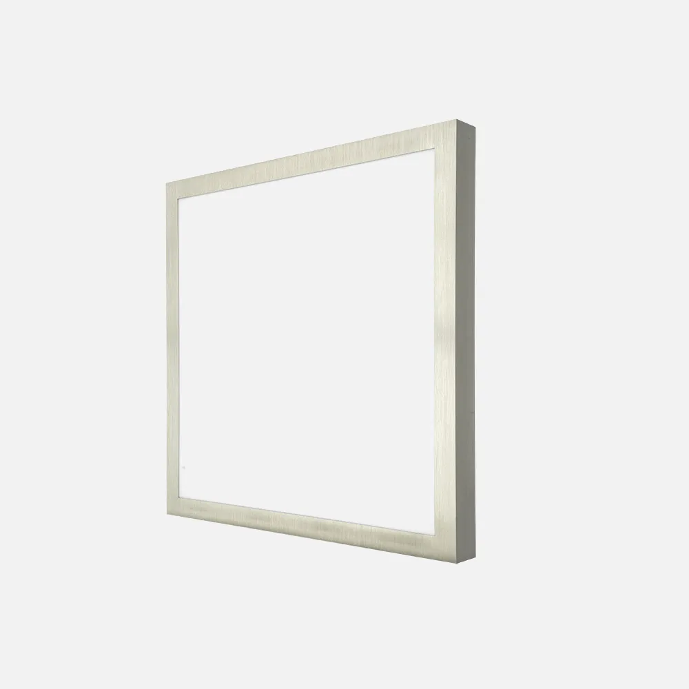 Plafon 36w 4000k  3,5x40x40 Cm Plano Niquel 3060lm
