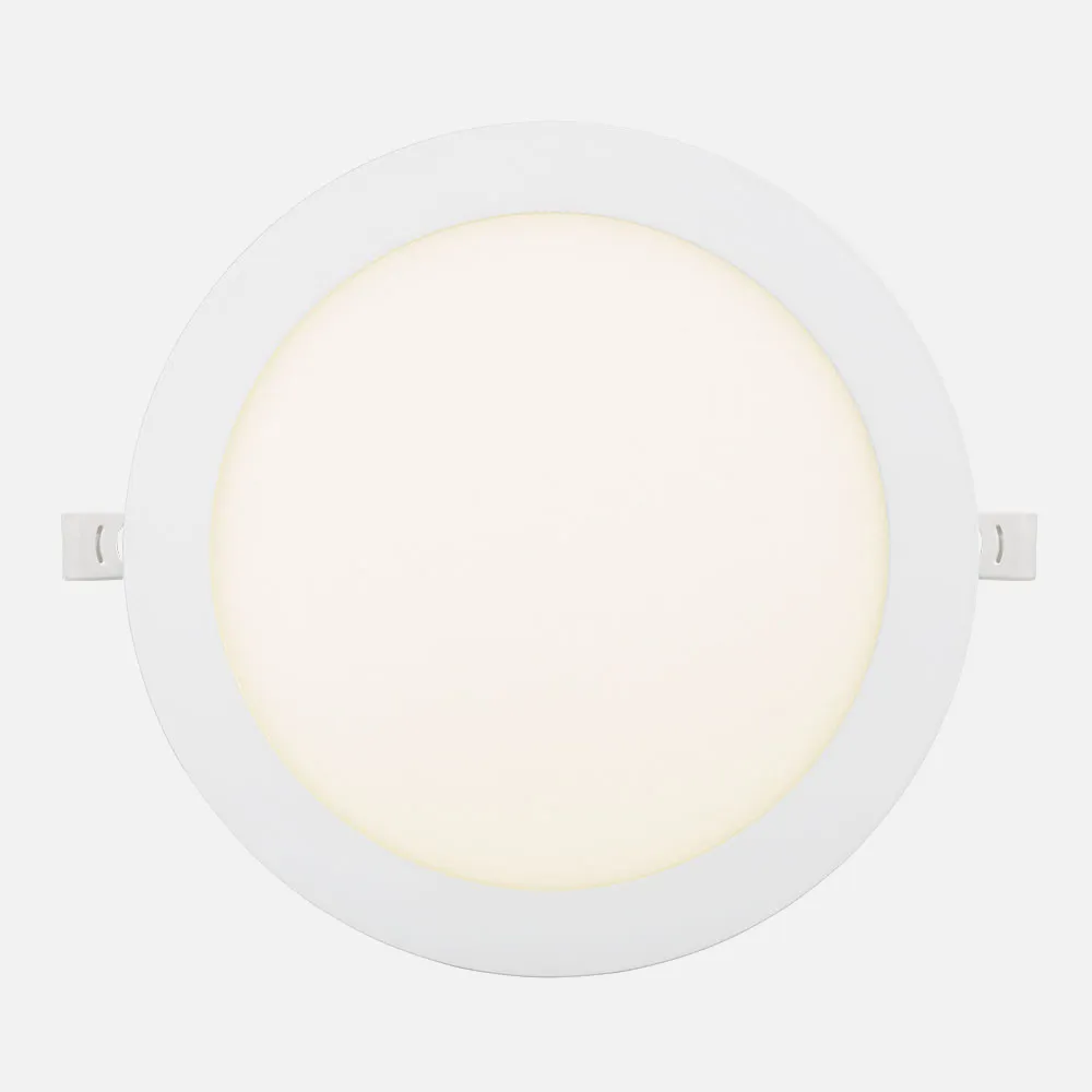 Downlight Obsidiana 24w 4000k Blanco Redondo 2040lm  2,5x30x30 Cm Corte 27,5 Cm