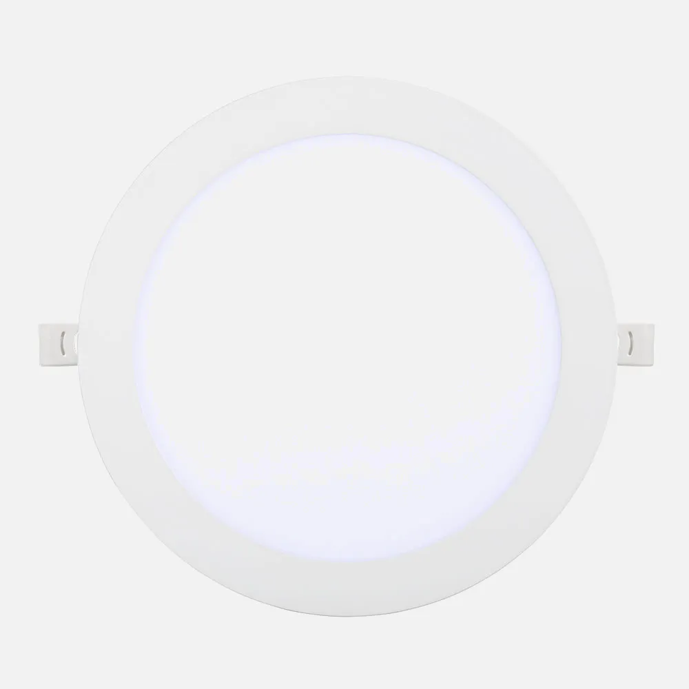 146882401-30 - Downlight Obsidiana 24w 6500k Blanco Redondo 2040lm  2,5x30x30 Cm Corte 27,5 Cm