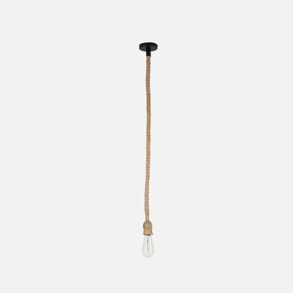 Pendant light Cape 1xe27 Rope 140x10x10 Cm