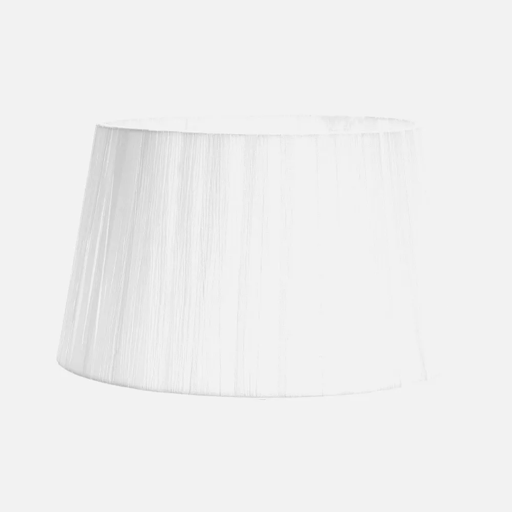 157514501 - Lampshade Laura E27 White 45dx35dx30h Conical Open