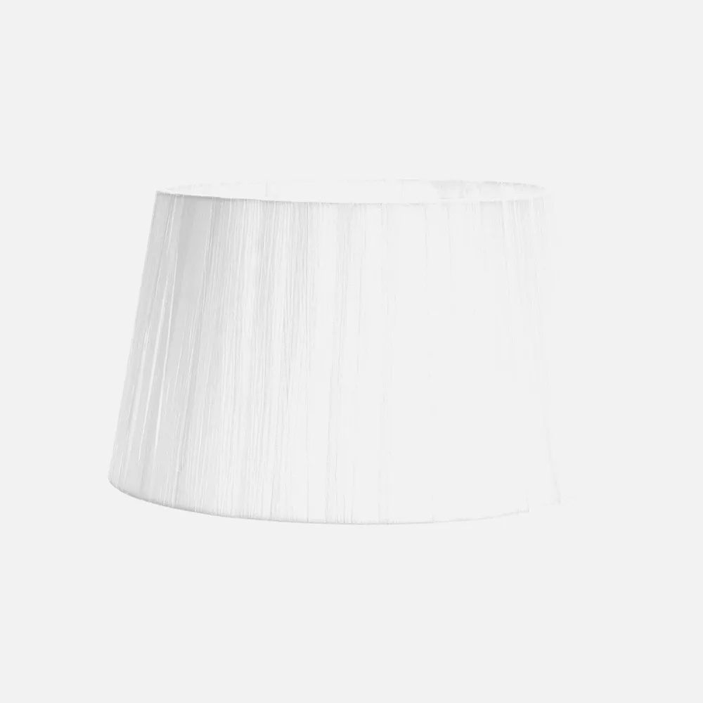 157514001 - Laura Lampshade E27 Branco 40dx30dx25h Cónico Aberto